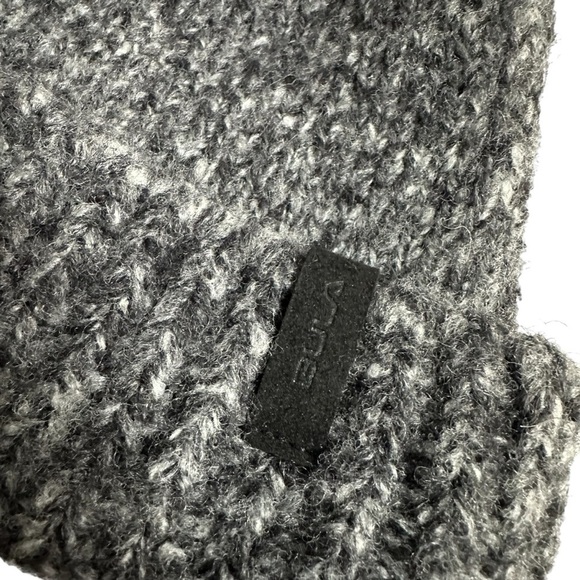 Bula Gray Chunky Wool Blend Knit Hat with Pom - Picture 4 of 10